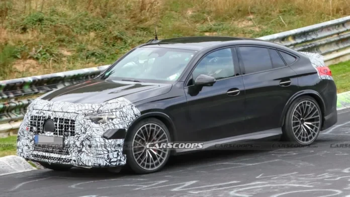 Mercedes-AMG показав новий GLC 53 Coupé під час тестів